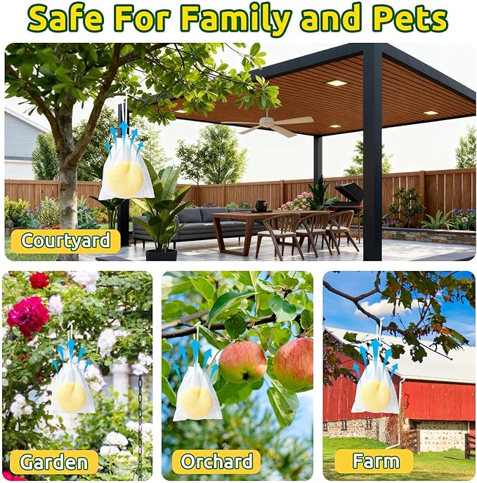36 Pack Deer Repellent Rabbit Repellent Outdoor for Plants, Deer Deterrent Keep Deer & Rabbit Out of Flower Vegetable Tree Deer Repeller Lawn Garden