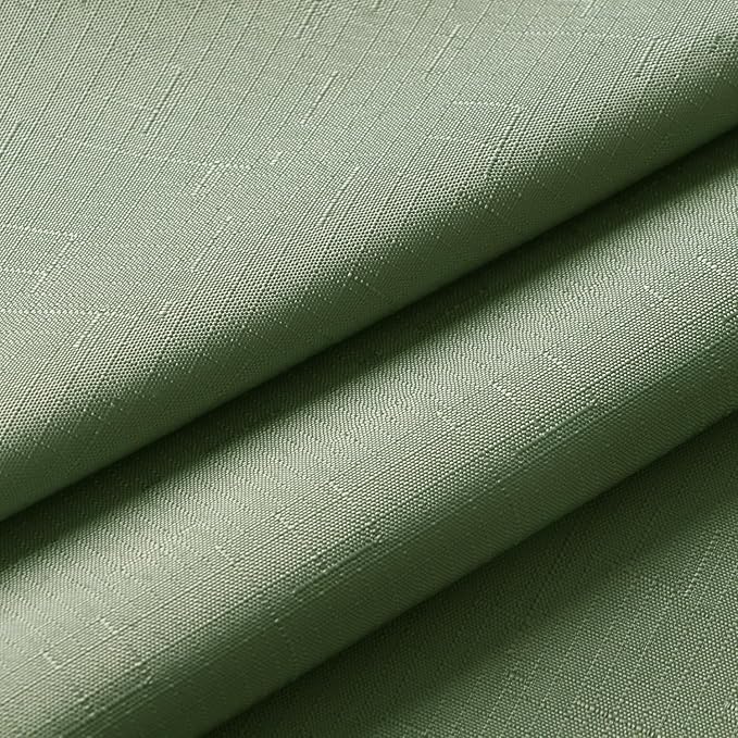 Patio Seat Cushion Covers,Washable Slip Covers Replacement,Waterproof Outdoor Furniture Chair Cushion Pillow Seat Cover for Couch,Garden,Sofa,Sage Green,24"×22"×4"(4 Covers Only)