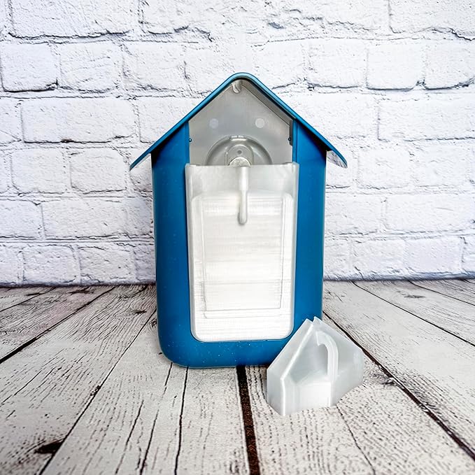 Back Panel & Door Replacement for Bird Buddy β Durable, Magnetic, Easy to Use (Clear Frost)