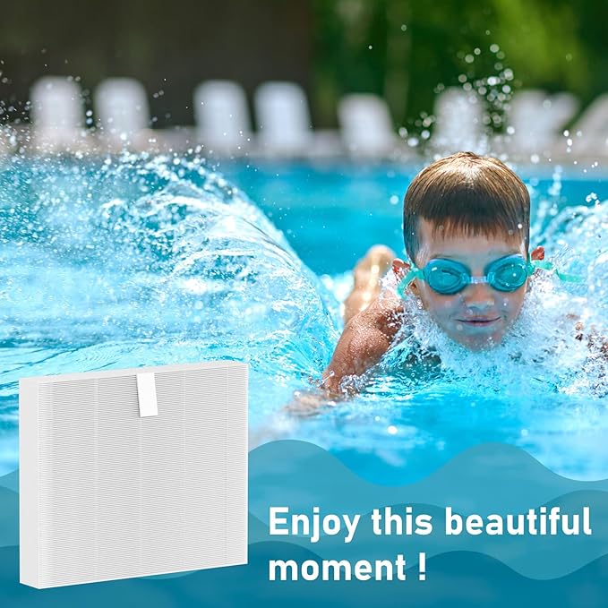 10-00814 Hot Tub Spa Flat Filters Compatible with Bullfrog M Series M6 M7 M8 M9, Swim Series S150 S180XD S200 and A Series A5 A6 A7 A8 A9 (2023 to Present) 6 Pack