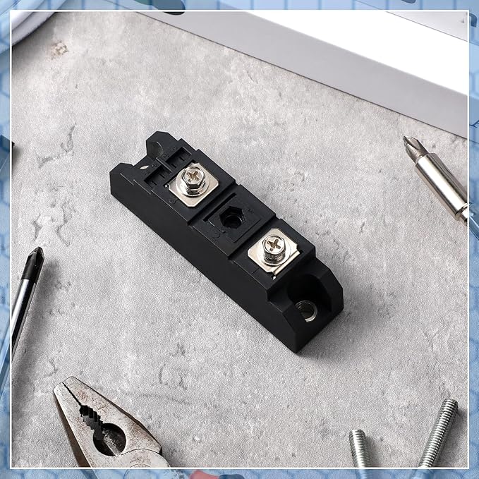Yexiya 1 Pcs Md 110a (100a)-16 Solar Diode, Anti Reverse One Way Diode Use Voltage Range: Ac - 400vac; Dc 3-1000v; Applied in Photovoltaics, Solar Energy Panels 12v 24v 48v