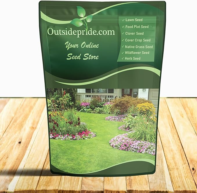 Outsidepride Perennial White Dutch Clover Seed - 40 lbs. Nitrocoated, Inoculated for Lawn Alternative, Erosion Control, Food Plots, Ground Cover, & Pasture Mixtures in USDA Zones 3-10