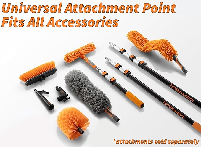 EXTEND-A-REACH Fruit Picker Basket Only // Twist-On Apple Picker Basket Only Fits Standard Acme Extension Pole // Fruit Tree Picker Tool for Orange Mango Avocado Lemon Pear (Pole Sold Separately)