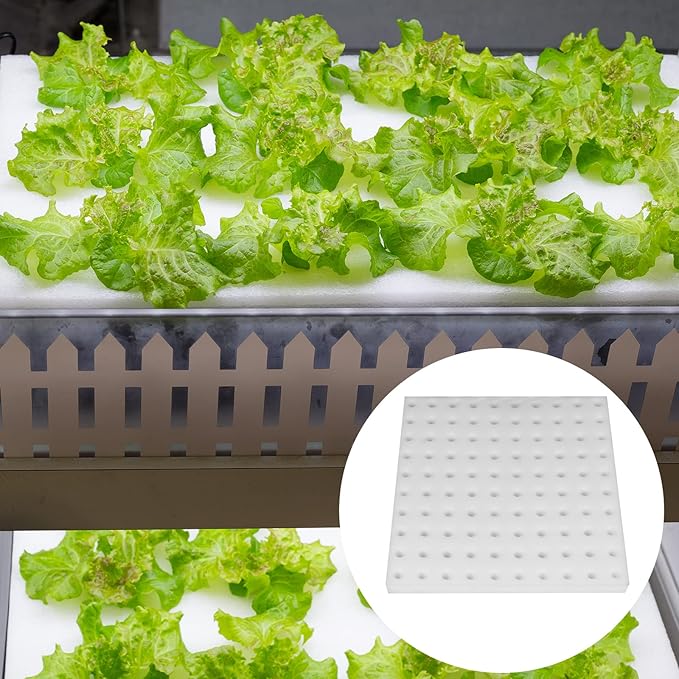 400 Pcs Hydroponic Sponges Planting Gardening Tool Soilless Cultivation Seedling Sponges Cultivation Sponge Greenhouse for Small Bud Growth & Grow Seedlings