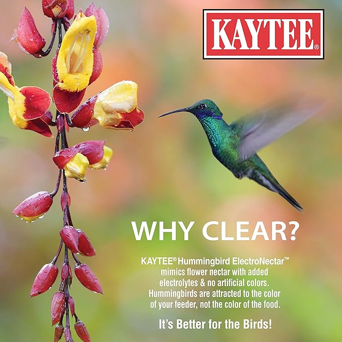 Kaytee Hummingbird ElectroNectar Wild Bird Food, Concentrate, 16 Ounces