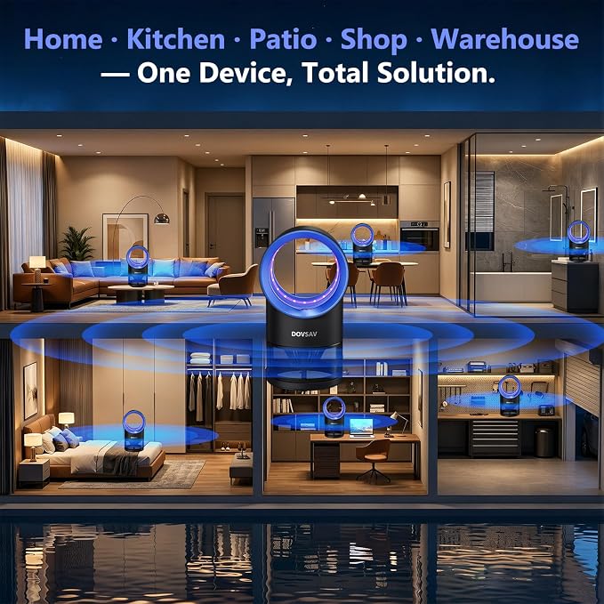Fruit Fly Traps for Indoors, Fly Trap Indoor, Indoor Bug Zapper, Gnat Traps for House Indoor with Suction, Time Setting, 10 Pcs Sticky Glue Boards (Blue)