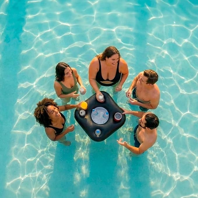 DIVEBLAST Floating Cooler for Pool, Lake, River & Kayak - Holds Up to 24 Cans with Ice - Leakproof Insulated Cooler for River Floating