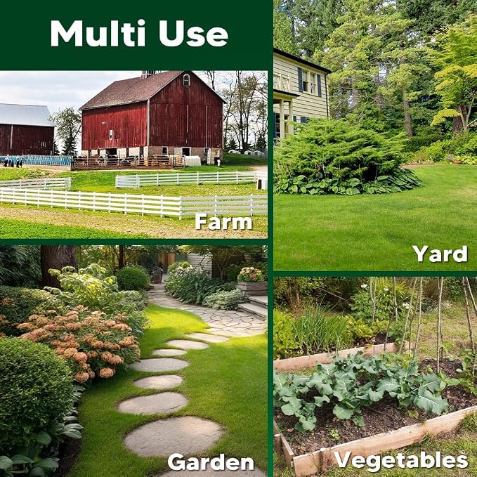 Deer Repellent Outdoor, Rabbits Repellent for Garden, Bunny Repellent, Deer Deterrent for Plants, Keeps Deer & Rabbit Away from Yard, Lasting for 2 Months, Safe for Humans & Pets-8 Pack