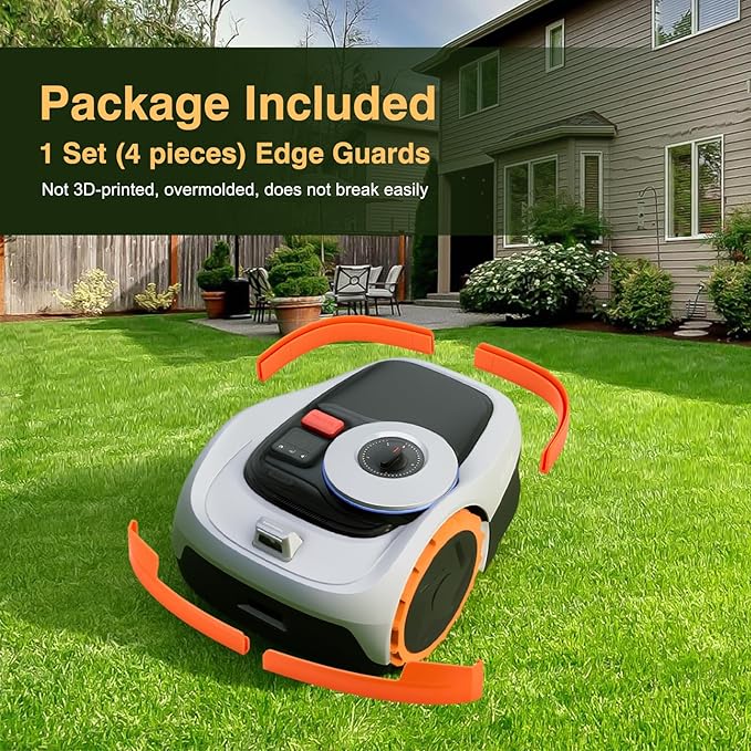 FourShow Edge Protection for Segway Navimow Robotic Lawnmower i105N i108N & i110N Bumper Tuning