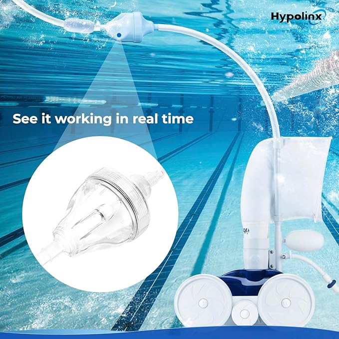 Upgraded Polaris Backup Valve Replacement G52 for Polaris Pool Cleaner 280, 180, 380, 480 โ Transparent Case for Easy Inspection, High-Strength Gears, Crack-Resistant Durable Kit