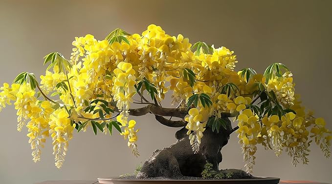 10 Golden Shower Bonsai Tree Seeds for Planting