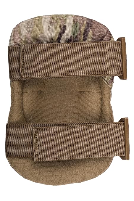 ALTA 53013.16 AltaFLEX Elbow Protector Pad, MultiCAM Cordura Nylon Fabric, AltaLOK Fastening, Flexible Cap, Round, Coyote