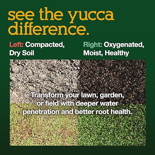 that Yucca Stuff™| OMRI Listed for Organic Production| Soil Conditioner & wetting Agent| 97% Yucca Schidigera Extract w/Citric & Humic Acids| Plant Health| Eco-Friendly| 32 oz