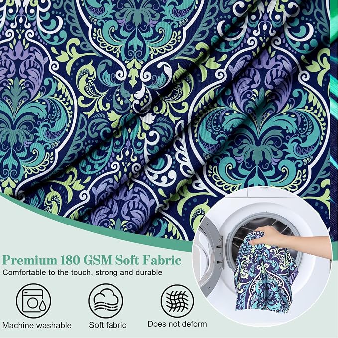 pickyNproud 14Pcs Patio Cushion Covers Stretch Outdoor Couch Cushions Slipcovers Replacement Washable Furniture Protector with Elastic Bottom Sofa Chair Seat Cover, Green