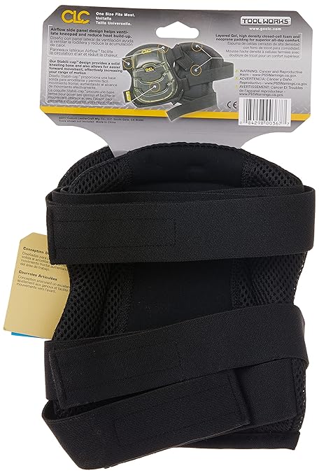 CLC Custom Leathercraft 367 Airflow Gel Kneepads , Black