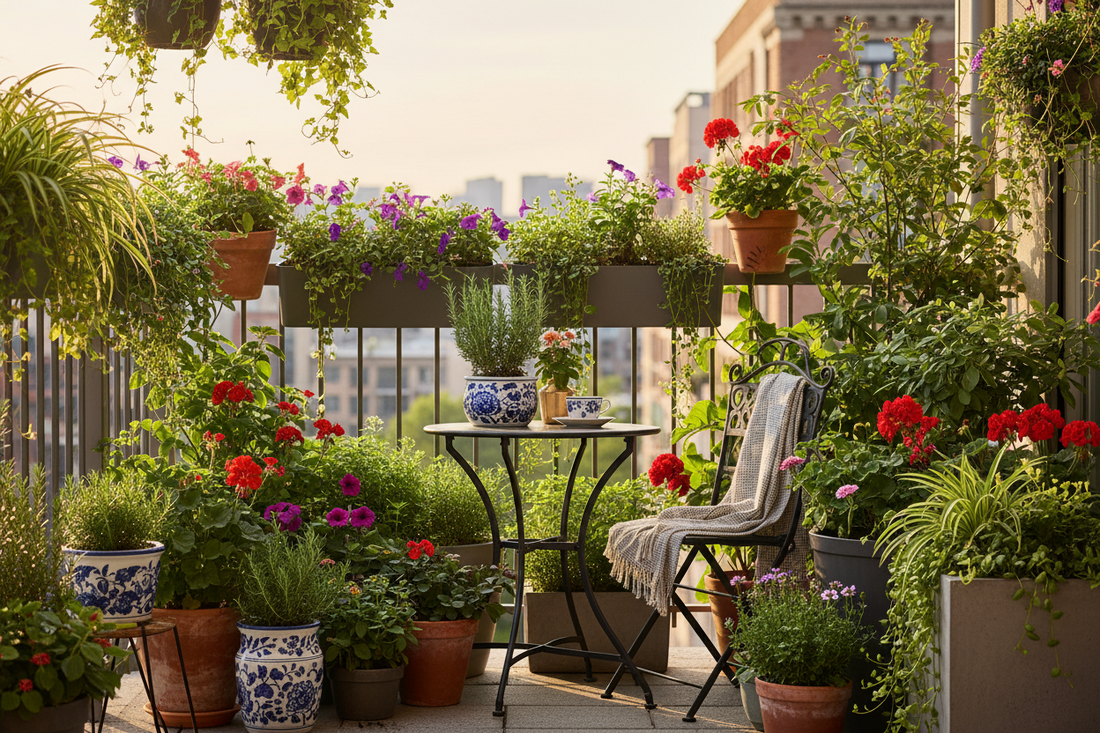 Container Garden Ideas for Balconies: How to Create a Lush Urban Garden in Any Small Space