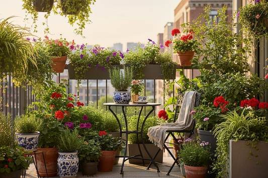 Container Garden Ideas for Balconies: How to Create a Lush Urban Garden in Any Small Space