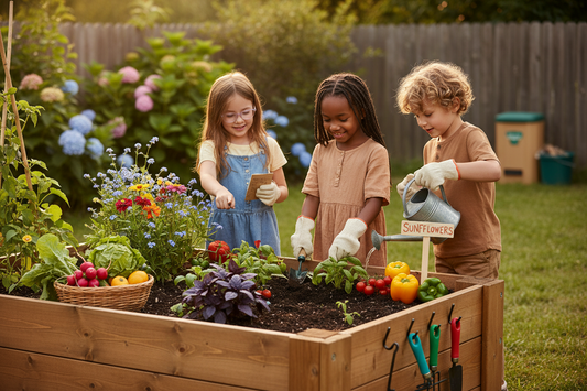 Gardening with Kids: Creating a Dedicated Garden Bed for Natural Education
