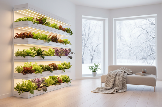 Indoor Hydroponics for Fresh Winter Veg