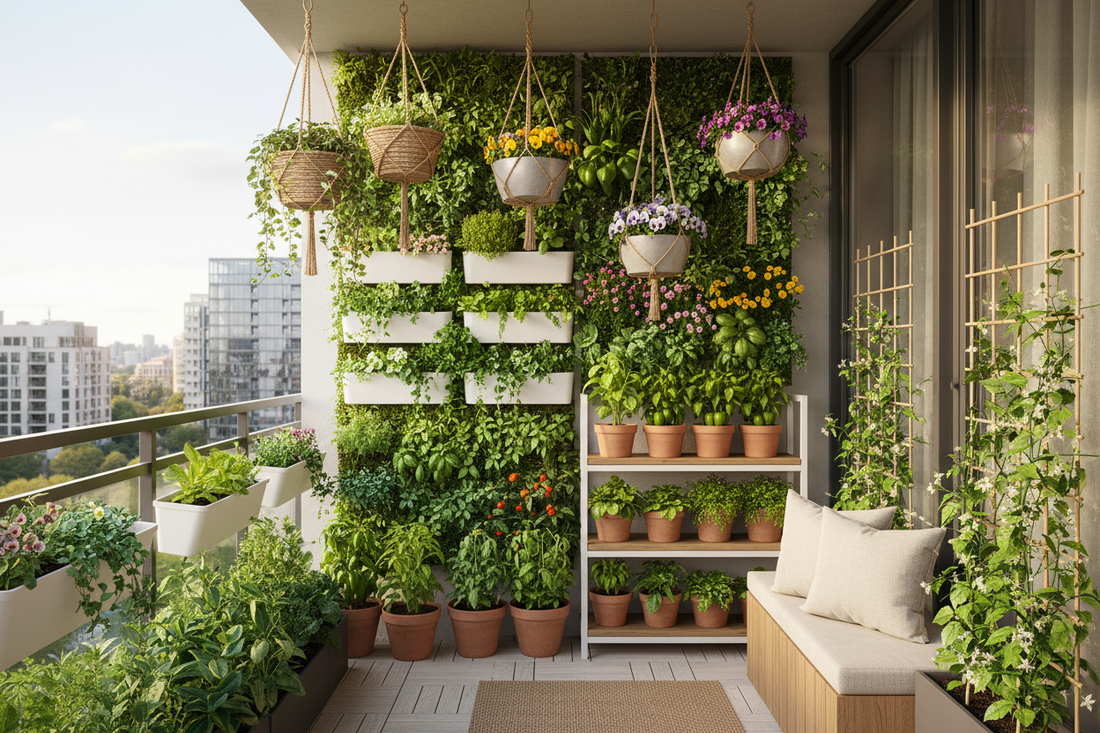 Small Space Solutions: Vertical Gardening Ideas for Apartment Balconies
