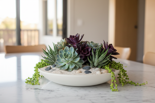 Succulent Arrangement Ideas for Tables
