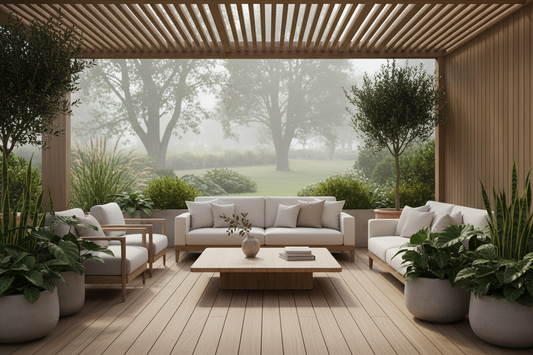 The Minimalist Outdoor Living Room: How to Arrange Your Patio for Indoor Comfort