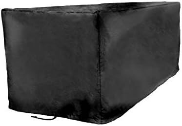 Sturdy Covers Deck Box Defender Cover - All-Season Outdoor Deck Box Cover (Black, Medium)