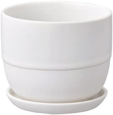 KINTO 29221 Plant Pot 193, White, 4.3 inches (110 mm)
