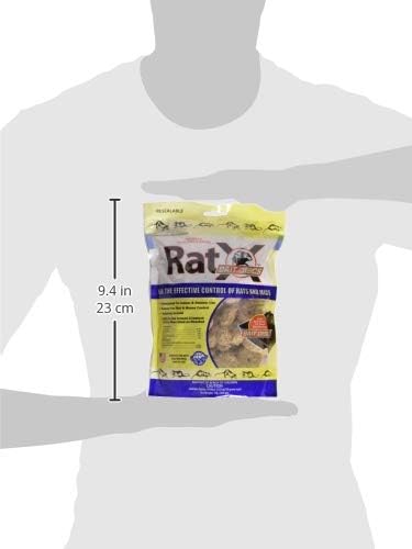 RatX Bait Discs 1 lb. Bag - Contains 45 Discs - for Indoor or Outdoor Use