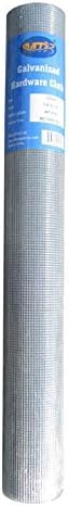 Galvanized After Welding Hardware Cloth 48 in x 50 ft - 1/4 x1/4 inch Mesh 23GA