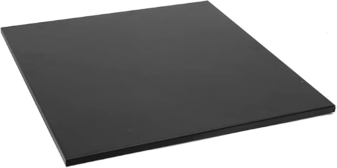 Blue Sky Outdoor Living 24" Square Protective Fire Pit Lid for Square Peak Smokeless Patio Fire Pit, Black
