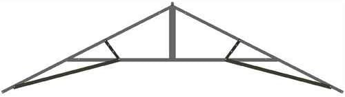 LIFETIME 60272 11'. Shed Snow Load Kit, 4 Pack
