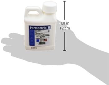 Permectrin II Insecticide for Farm Animals | Insect Killer | 30-Day Residual Effects 8 fl. oz. Bottle