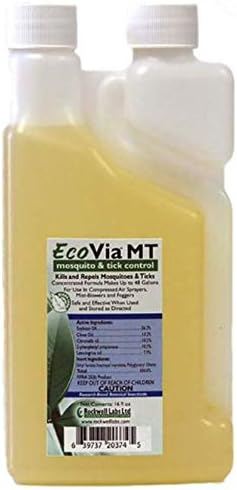 Rockwell Labs EVMT016 EcoVia MT Mosquito & Tick Control, 16oz