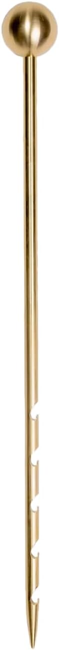 Monitor Brass Soil Probe, Soil Sampler and Plant Moisture Meter, No Batteries Required, Root Aerator and Plant Water Monitor