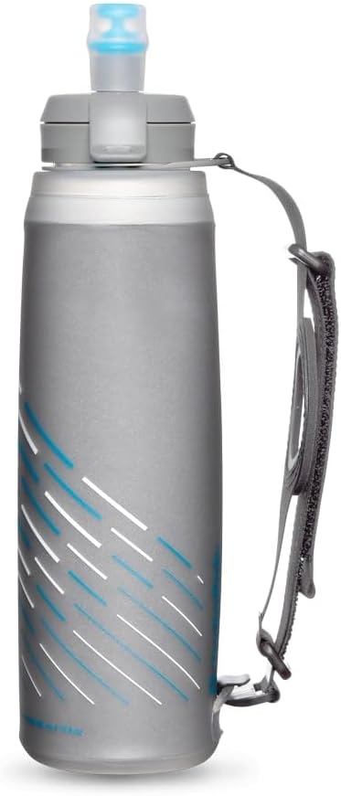 HydraPak SkyFlask Speed - Collapsible Handheld Running Water Bottle (350ml, 500ml, 500ml Insulated) - Adjustable Strap, Lightweight, Spill-Proof Cap | Collapsible, Handheld, Running, Adjustable Strap, Lightweight, Spill-Proof Cap