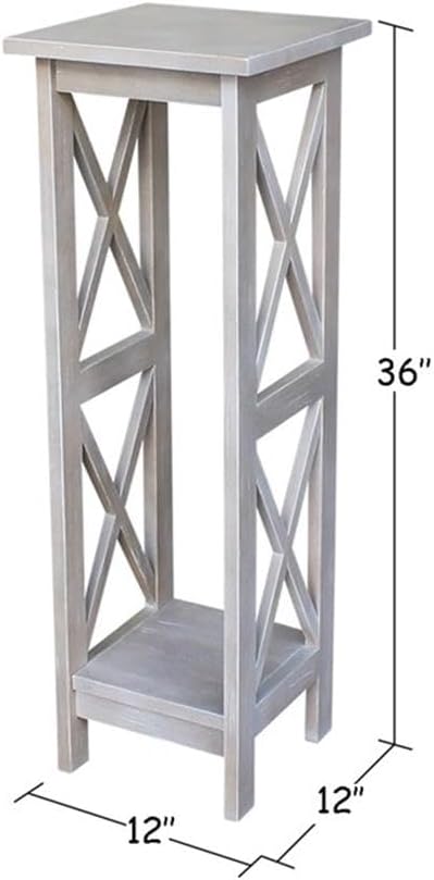 International Concepts 36" X-Sided Plant Stand, H, Gray