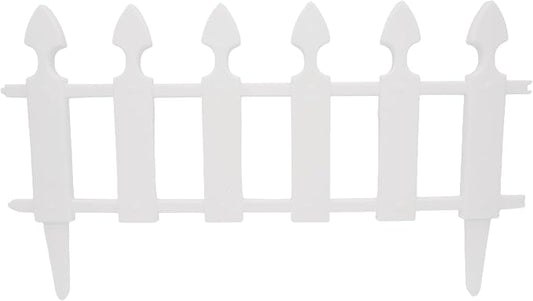 EasyFlex 24.9' Picket Border Fence Kit, White