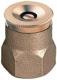 Orbit 54035 Brass Shrub Head Sprinkler with Brass Center Strip Pattern Spray Nozzle