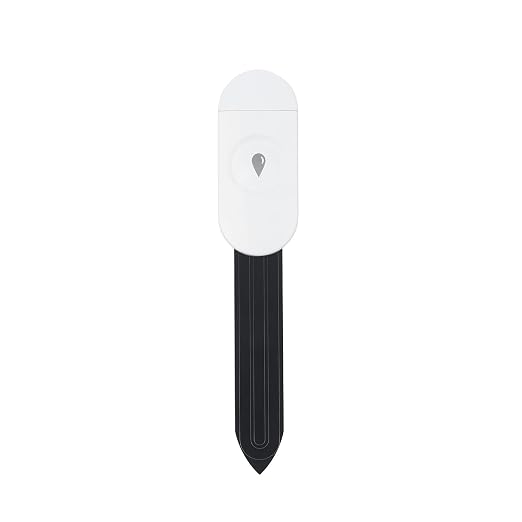 Haozee Intelligent Soil Moisture Sensor, Zigbee Hub Required | Capacitive Sensor, Humidity/Temperature Meter for Garden Planting, Compatible with Home Assistant Zigbee2mqtt