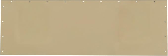 Carport Sidewall Panel with Elastic Ball Bungees, for 10x20 FT or 12x20 FT Garage Party Tent Shelter - Beige, One Sidewall Panel Only