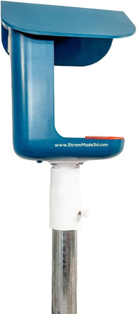 Pole Mount Adapter for Bird Buddy (1 5/8" Galvanized Pipe)