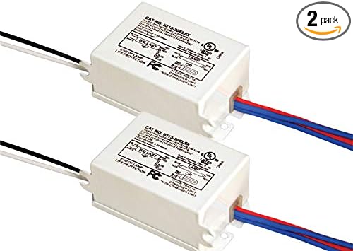 Solus 120V Electronic Single Lamp Fluorescent Ballast – Rapid Start, Metal Housing – Pack of 1, 2, or 4 – UL/cUL Listed, Linear & Compact Fluorescent Lamps (Pack of 2)