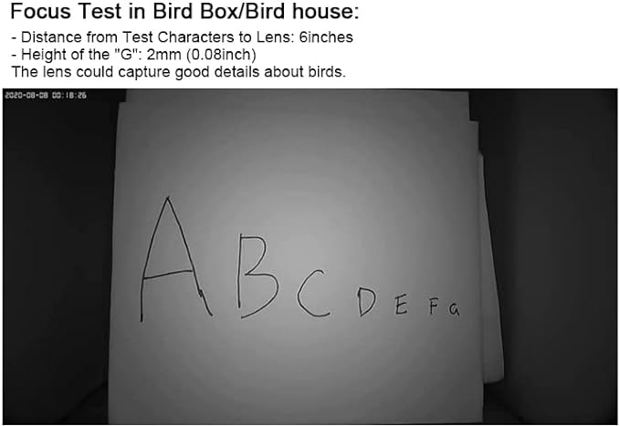 WIWACAM WiFi Bird Box Camera, 4K HD WLAN, Live Video to Phone, Easy Installation to Most of Bird Box Bird House Birdhouse Feeders Nesting, for Robins, Wrens, Tree Swallows, with Night Mode, Recording