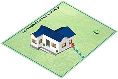 Universal Heavy Duty Automatic Lawnmower Boundary Wire - 500' 14 Gauge Thick Professional Grade Robotic Lawnmower Perimeter Wire Works with All Brands
