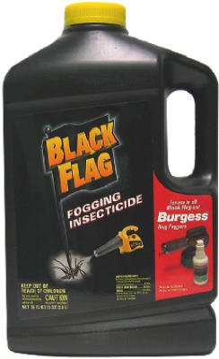 Black Flag 64 oz. Fogging Insecticide Ready-to-Use Controls Mosquitoes, Biting Flies and Flying Insects in Lawns, Patios and Gardens, 190256, 64 Ounce (Pack of 6)