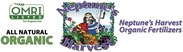 Neptune's Harvest Organic Plant Food Tomato & Vegetable 18 oz and Rose & Flowering 2-6-4 Pint Bundle