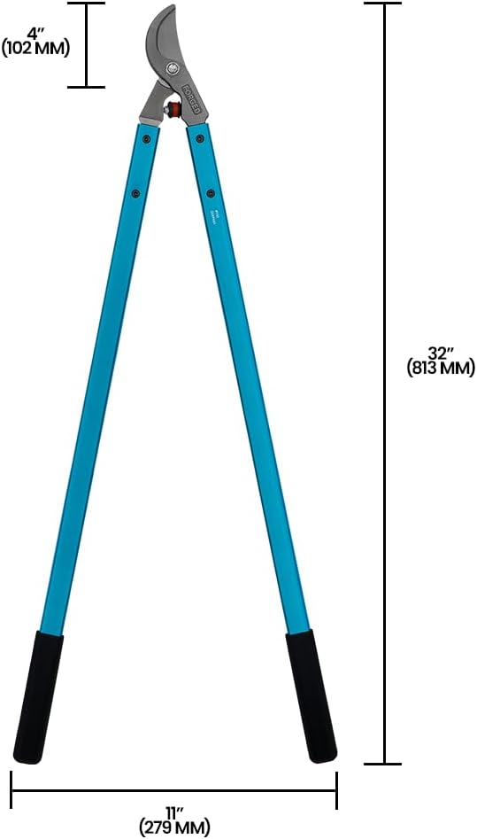 Zenport MV32 Professional Tree Lopper, Orchard and Landscape, 2-Inch Cut, Forged Head, 32-Inch Long