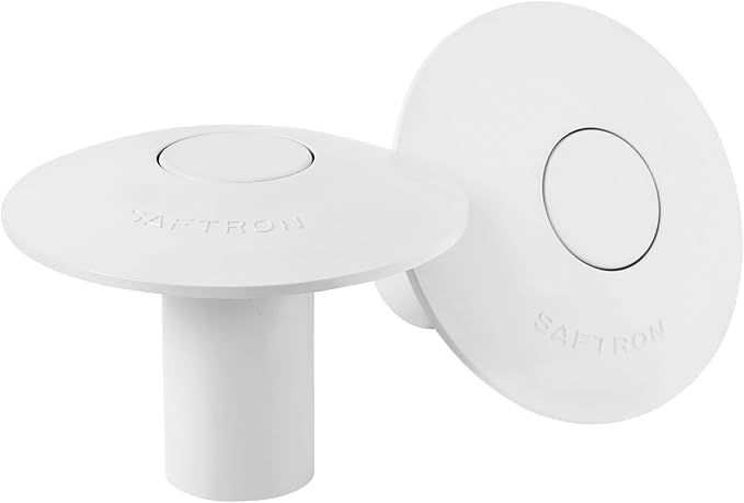Covers for Pool Anchor Sockets (Set of 2 Units). (White)
