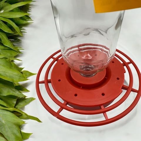 Best-1 16oz. Hummingbird Feeder | Attractive Design | Durable Construction | Easy Refill and Cleaning | Great Gift for Bird Lover | 16 oz Capacity |